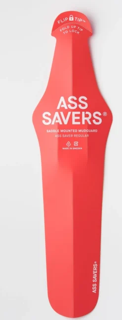 Ass-savers Ass Savers Achterspatbord 6 Ass-savers Ass Savers Achterspatbord -Goedkope Efiets Kopen Winkel ass saver regular red rear saddle mudguard 900x