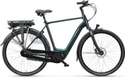 Batavus Finez E-go Active Plus N7 2023 -Goedkope Efiets Kopen Winkel finez e go active plus heren jagergroen