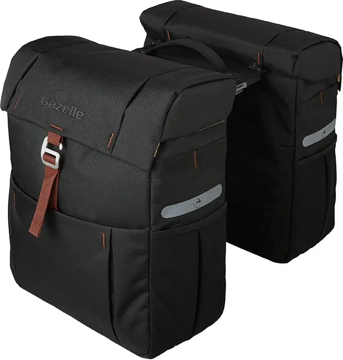 Gazelle Dubbele Fietstas MIK 1 Gazelle Dubbele Fietstas MIK