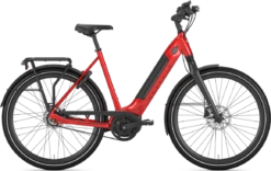 Gazelle Ultimate C8+ HMB Belt 2023 -Goedkope Efiets Kopen Winkel gazelle ultimate c8 hmb belt dames rood 1