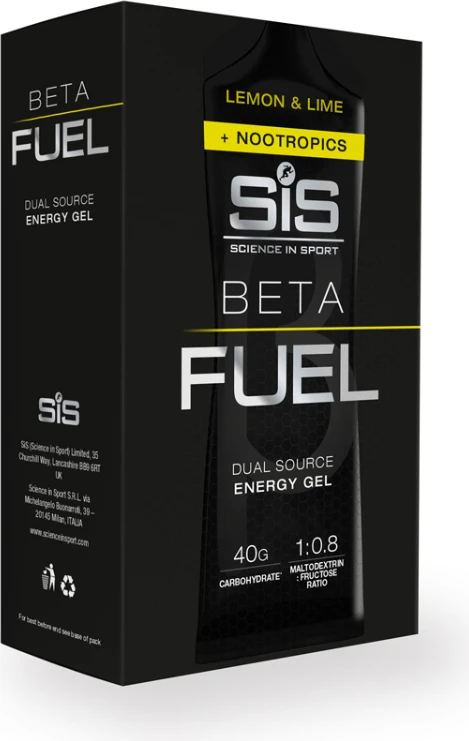 SiS Beta Fuel Energy Gel + Nootropics Voordeelverpakking 2 SiS Beta Fuel Energy Gel + Nootropics Voordeelverpakking - Afbeelding 2