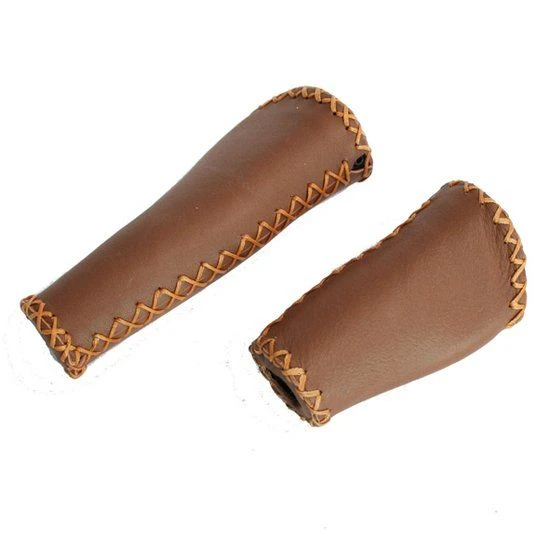 Velo Ergo Leren Handvatten 1 Velo Ergo Leren Handvatten