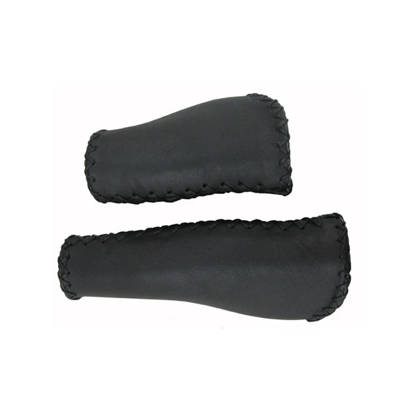 Velo Ergo Leren Handvatten 2 Velo Ergo Leren Handvatten - Afbeelding 2